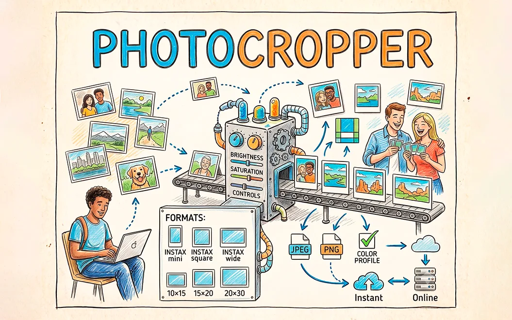 PhotoCropper - пакетная подготовка фото к печати